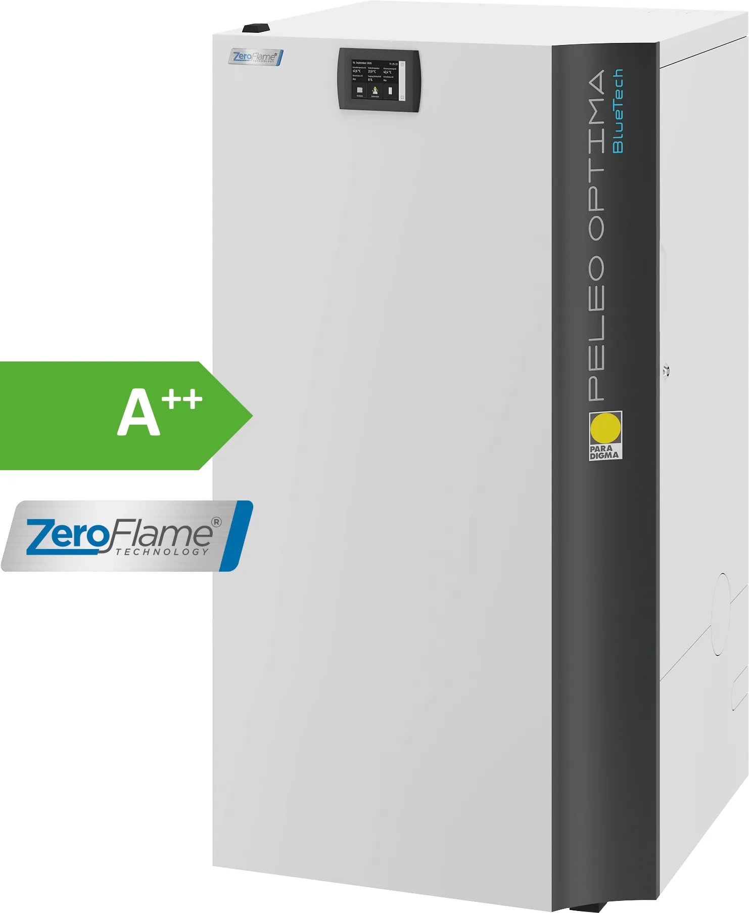 Paradigma Pelletkessel PELEO OPTIMA BlueTech