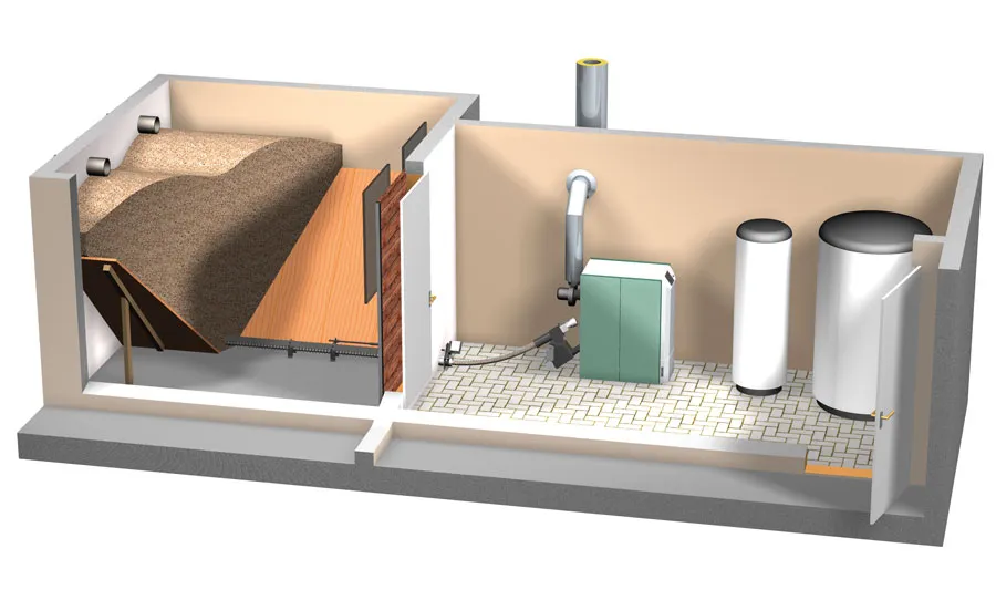 HERZ Lagersysteme und Fördertechnik für PELLETS