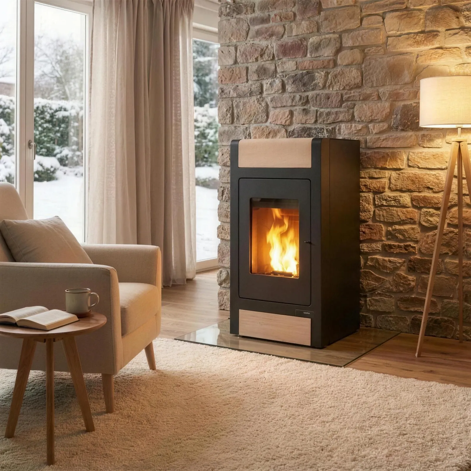 HAAS+SOHN Pelletofen HSP 2.STONE