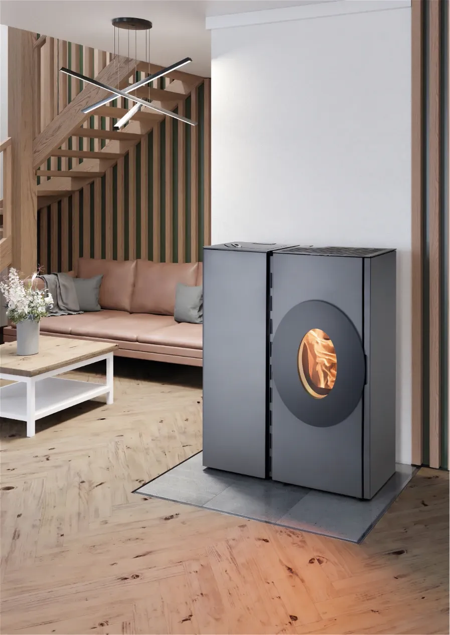 HAAS+SOHN Pelletofen HSP 4.0-F2