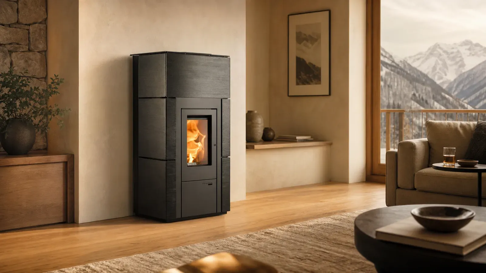 HAAS+SOHN Pelletofen HSP 6 HELENA-C RLU