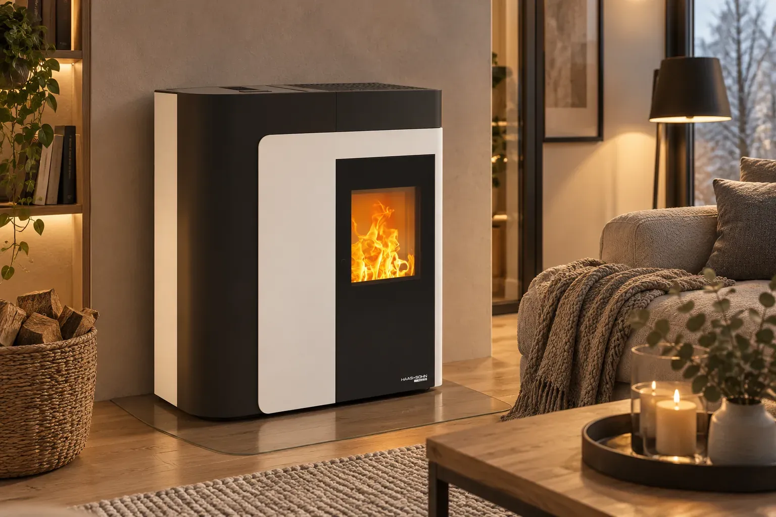 HAAS+SOHN Pelletofen HSP 8 VOLTERRA II