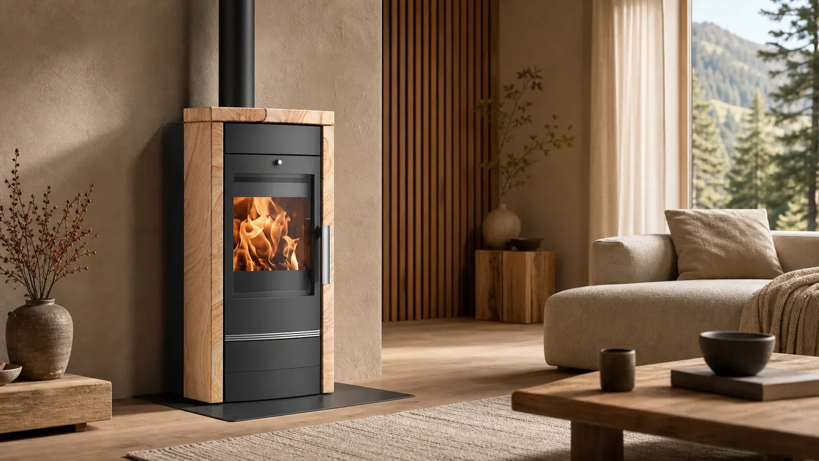 HAAS+SOHN Kaminofen AQUA RIVA II easy
