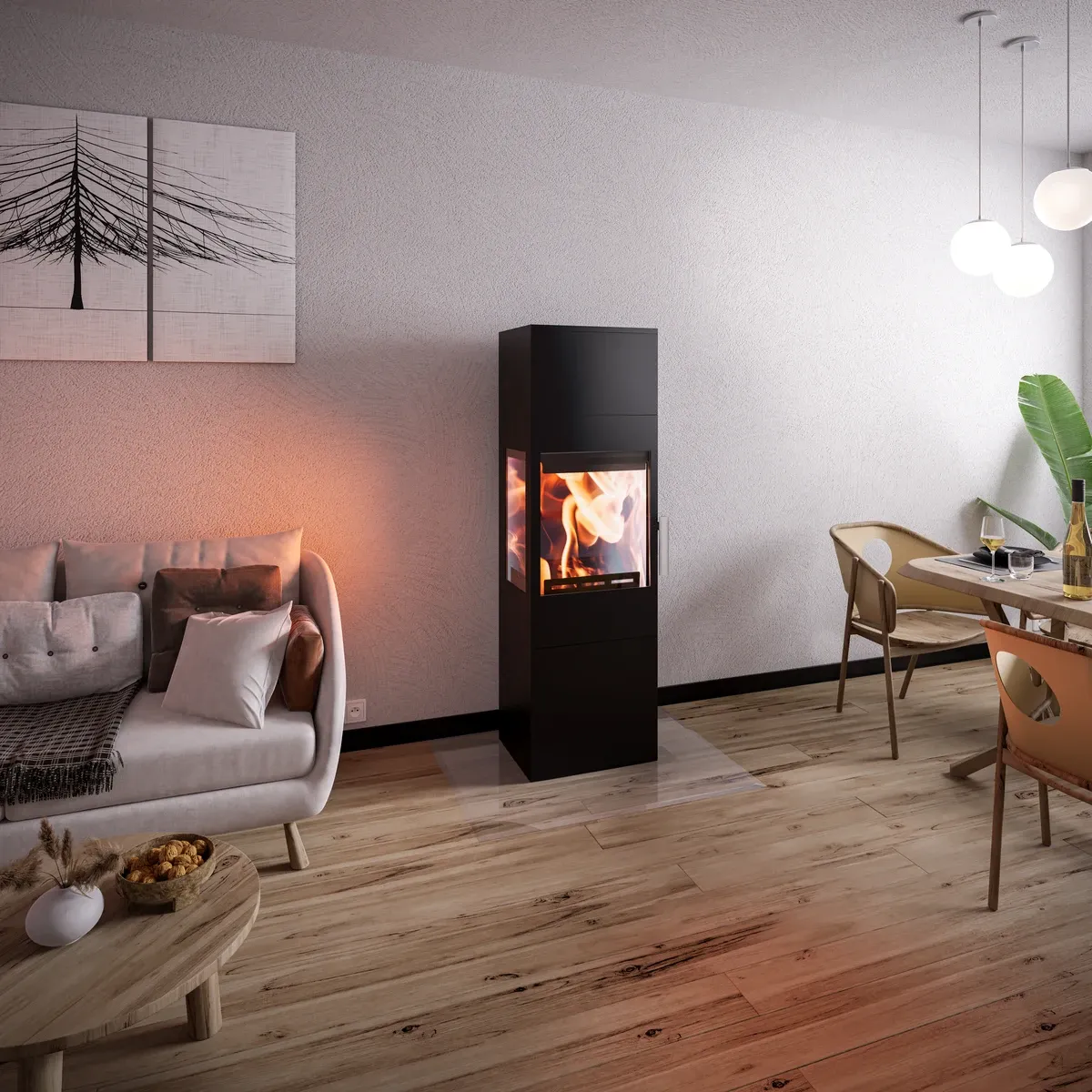 HAAS+SOHN Kaminofen SALZBURG.L II HSC EASY