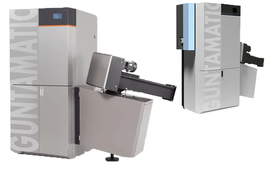 GUNTAMATIC Hackschnitzelkessel POWERCHIP / MILDHYBRID 20/30/40/50